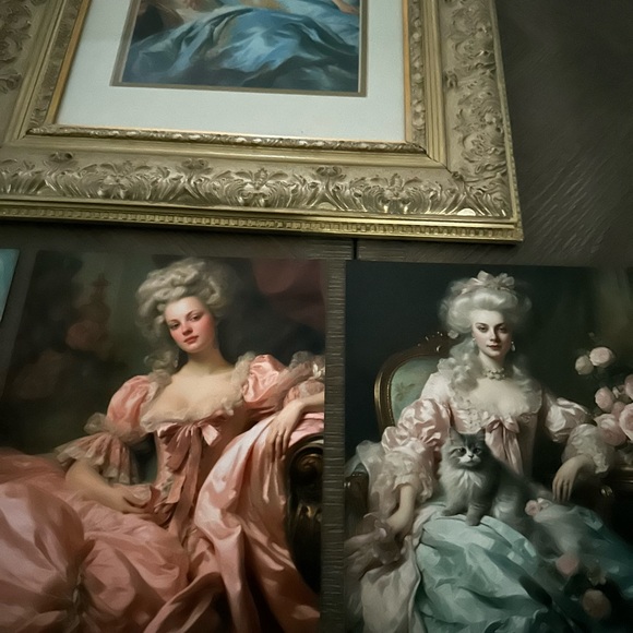 Set of 4 beautiful prints only! Bridgerton Vibes! No frame included - Picture 3 of 5